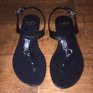 Coach Plato Jelly sandals